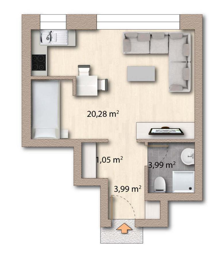 Gluecksburg Ferienwohnung 'Kursnord' Rotenhaus 外观 照片
